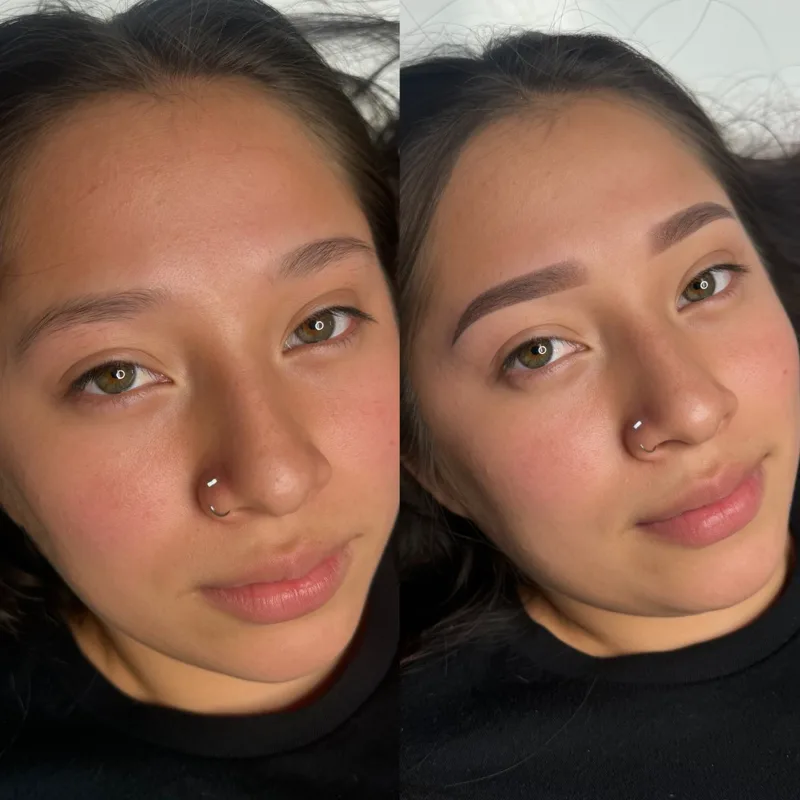 Cejas ombré natural